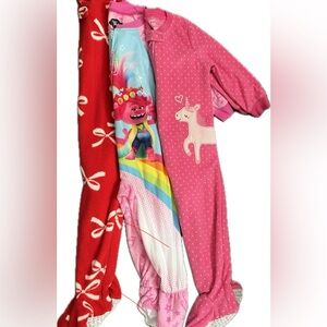 24 Month Baby Girl fleece onesies